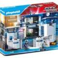 Playmobil® Konstruktions-Spielset City Action Polizei-Kommandozentrale mit Gefängnis