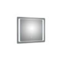 LED-Spiegel 21, Aluminium, 90 x 70 cm, inkl. Touchsensor