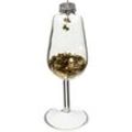 Weihnachten Thema Glas 10 cm Flut Champagner 2 Assortimente - Rosa - rosa