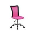 KADIMA DESIGN Kinderdrehstuhl Schreibtisch, ergonomisch, Netz, höhenverstellbar, bis 30 kg, in Pink/Schwarz, Blau/Schwarz
