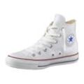 Converse Chuck Taylor All Star Basic Leather Hi Sneaker, weiß