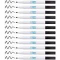 Whiteboard Pen in Schwarz (12 Stück) Schreibwaren