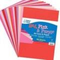 Rote, Rosa und Lila Pappe- und Papierpackung (100 Stück) Bastelbedarf Pappe & Papier