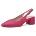 Slingpumps TAMARIS COMFORT Gr. 38, pink (fuchsia) Damen Schuhe Riemchenpumps