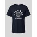 T-Shirt mit Label-Print Modell 'HILFIGER COIN'