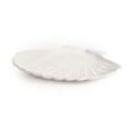 Teller »Shell« - Weiss - Keramik