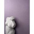 NEWROOM Tapete Lila Vliestapete Unifarbe - Edle Farben Uni Violett Lavendel Struktur Textil Unitapete Abwaschbar Strukturtapete - No. 36 Meditation