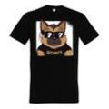 Youth Designz T-Shirt Dog Security Herren Shirt mit trendigem Frontprint