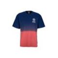 Franklin & Marshall T-Shirt T-Shirt mit Farbverkauf aus reiner Baumwolle