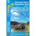UK50-26 Naturpark Oberer Bayerischer Wald - westlicher Teil, Karte (im Sinne von Landkarte)