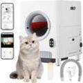 Merax Katzentoilette Selbstreinigende Katzenklo Automatisch, Geruchsbeseitigung, 68L+10L Große Kapazität, mit APP-Kontrolle & Kamera
