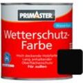 Wetterschutzfarbe 2,5L Schwarz Holzfarbe UV-Schutz Wetterschutz - Primaster