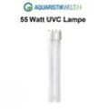 Aquaristikwelt24 - 55 Watt uvc Ersatzlampe für Wasserklärer mit 2G11 Sockel