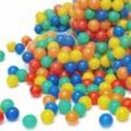 Littletom - 200 bunte Bälle für Bällebad 7cm Babybälle Plastikbälle Baby Spielbälle - bunt