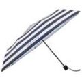 TOM TAILOR Unisex Gestreifter Basic Regenschirm, blau, Gr. ONESIZE