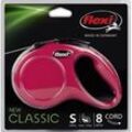 Flexi Hundeleine New Classic S rot, Seil