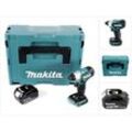 Dtd 155 RT1 18 v Brushless Li-Ion Akku Schlag Schrauber im Makpac + 1 x BL1850 5,0 Ah Akku - ohne Ladegerät - Makita