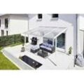 Gutta Premium Terrassendach 410,2 x 306 cm weiß Acryl klar 16 mm