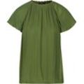 zero Shirtbluse, Raffungen, für Damen, grün, 36