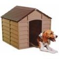 Hundehütte mit Boden Hundehaus Hundezwinger Tierhaus Hund Haus Hütte Höhle Box