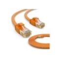 HB-DIGITAL Patchkabel CAT 6 flach LAN Kabel 3m U/UTP PVC Netzwerkkabel