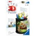 Ravensburger 3D Puzzle 11263 - Utensilo Raubkatzen - 54 Teile - Stiftehalter für Tier-Fans ab 6 Jahren, Schreibtisch-Organizer für Kinder