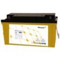 PHAESUN Solar-Akkus "AGM Sun Store 150" Akkumulatoren Gr. 12 V 154000 mAh, gelb (gelb, schwarz) Solartechnik
