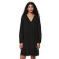 Sommerkleid MARC O'POLO "aus LENZING™ ECOVERO™" Gr. 32, Normalgrößen, schwarz Damen Kleider Freizeitkleider