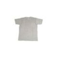 Baumwoll-t-shirt mit kurzen ärmeln und tasche t xl grau - 633/XL