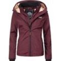 Marikoo Übergangsjacke Damen, bordeaux