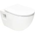 Project Wand-WC ohne Flansch mit Softclose-Sitz, weiß (SATWCPRO010RREXP) - Swiss Aqua Technologies