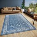 Teppich HANSE HOME "Curan" Teppiche Gr. B/L: 200 cm x 285 cm, 6 mm, 1 St., blau Orientalische Muster Vintage, Orientalisch,Wohnzimmer, Flur, Anti-Slip Rücken, Klassisch