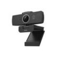 HAMA Webcam "Ultra HD2160p mit flexiblem Neigungswinkel, Rauschunterdrückung" Camcorder schwarz Webcams