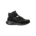 Sneaker JACK WOLFSKIN "DROMOVENTURE TEXAPORE MID W" Gr. UK 3,5 - EU 36, Normalschaft, schwarz-weiß (phantom) Schuhe Sneaker