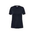 Basic T-Shirt - Dunkelblau - Gr.: S
