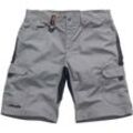 Scruffs - Shorts "Trade Flex", grau Größe 44