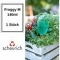 Scheurich - Bewässerungssystem Froggy m 1x Grün 140 ml Vol. Wasserspender Wasserspender Froggy m 140 ml - Grün/Transparent