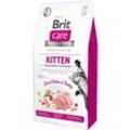 Brit Care Grain Free Kitten Gesundes Wachstum und Entwicklung – Trockenfutter für Katzen – 7 kg