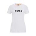 BOSS T-Shirt Elogo 5 mit Kontrast-Logo (1-tlg)