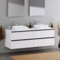 Duravit DuraPoint Waschtischunterschrank mit Griffleiste, für Aufsatzbecken, 120 cm – Farbe wählbar