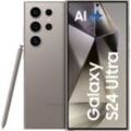 Samsung Galaxy S24 Ultra 512GB Smartphone (17,25 cm/6,8 Zoll, 512 GB Speicherplatz, 200 MP Kamera, AI-Funktionen), grau