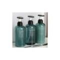 Amirror Smart Ug - Stück Shampoo- und Duschgel-Spender, 500 ml, leere Pumpflasche, nachfüllbare Kunststoff-Pumpflasche, Seifen- und Lotionspender