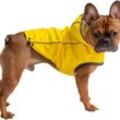 Gf Pet - Elastofit Regenmantel für Hunde, gelb - xs