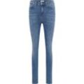 Skinny-fit-Jeans MUSTANG "Georgia Super Skinny" Gr. 25-34, EURO-Größen, blau 682 Damen Jeans 5-Pocket-Jeans Röhrenjeans