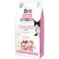 Brit Care Grain Free Sterilised Sensitive – Trockenfutter für Katzen – 7 kg