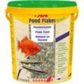 Sera Pond Flakes 21 Liter Eimer Flockenfutter Teichfutter Fischfutter Goldfische