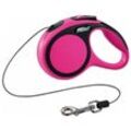 Flexi New Comfort Cord erweiterbare Leine S - Pink- 5m Exclusives Angebot