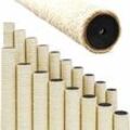 Eyepower - 60 cm Cat Scratching Post Replacement M10 - ø 7.1 cm Sisal Scratch Pole for Cats - beige