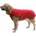 Fashion Dog - Hunde-Regenmantel mit Fleecefutter - Rot - 27 cm