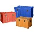 Kommode 3 tlg. Container Design Aufbewahrungskiste Aufbewahrungsbox Truhe Kiste